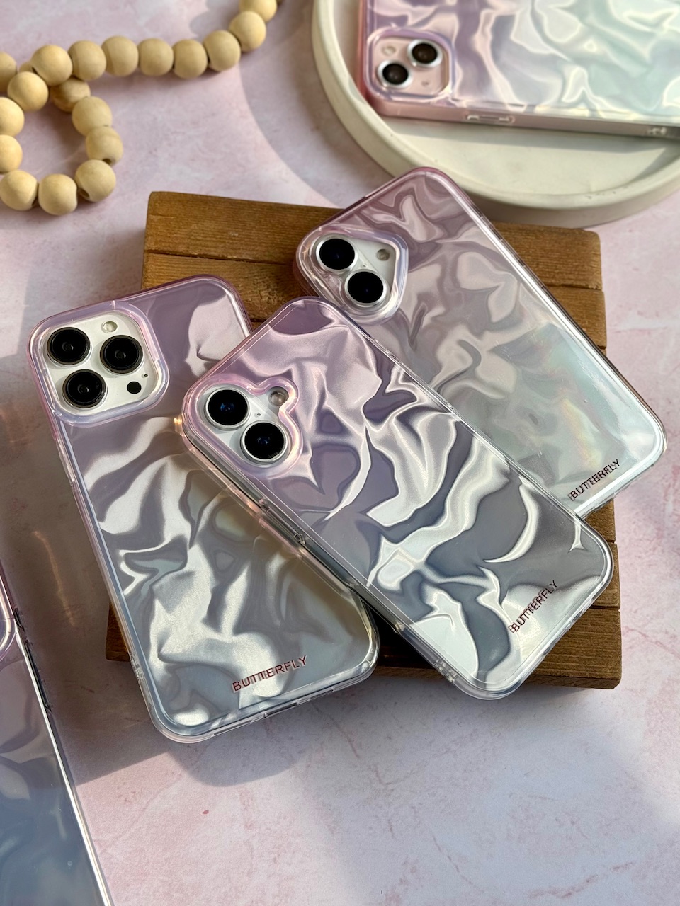 قاب گوشی آیفون پینکی واتر