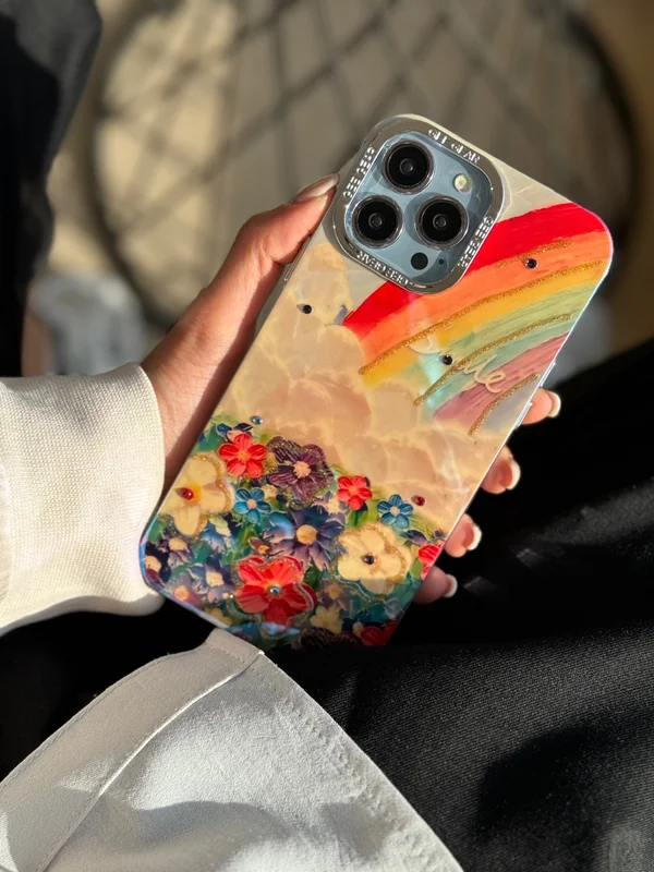 گارد موبایل آیفون Rainbow Smile