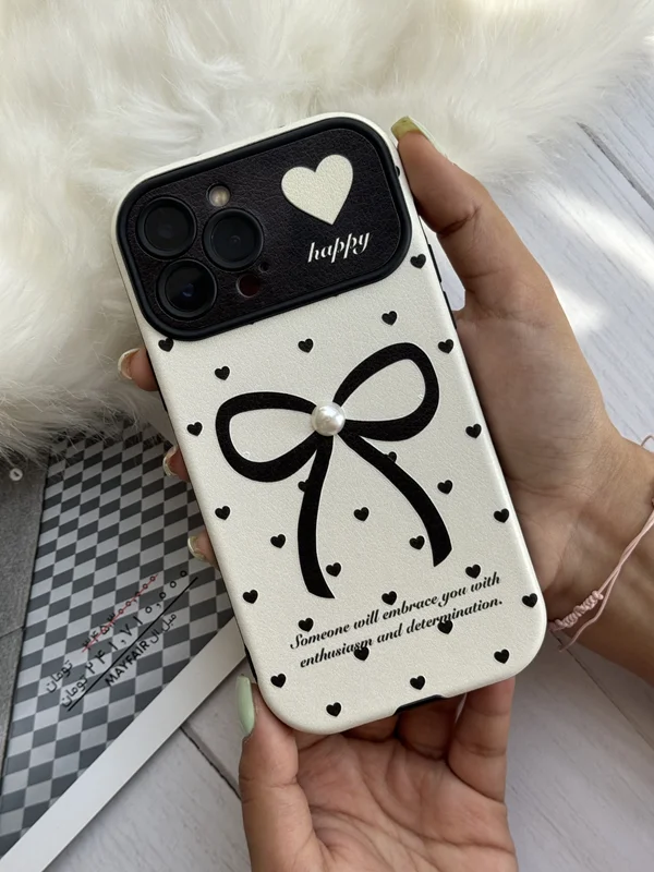 قاب آیفون میدنایت پاپیون قلبی