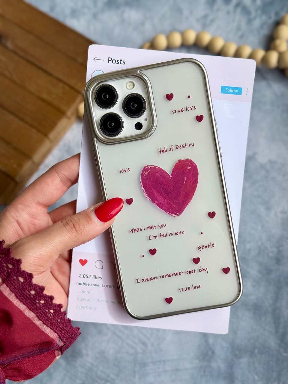 قاب آیفون True Love