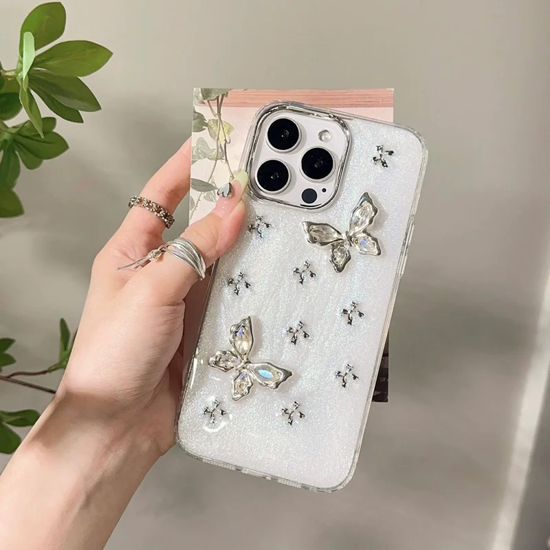قاب آیفون butterfly metal