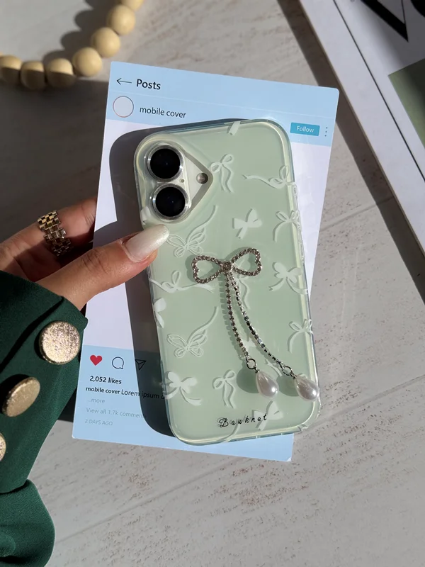 قاب آیفون Green bow