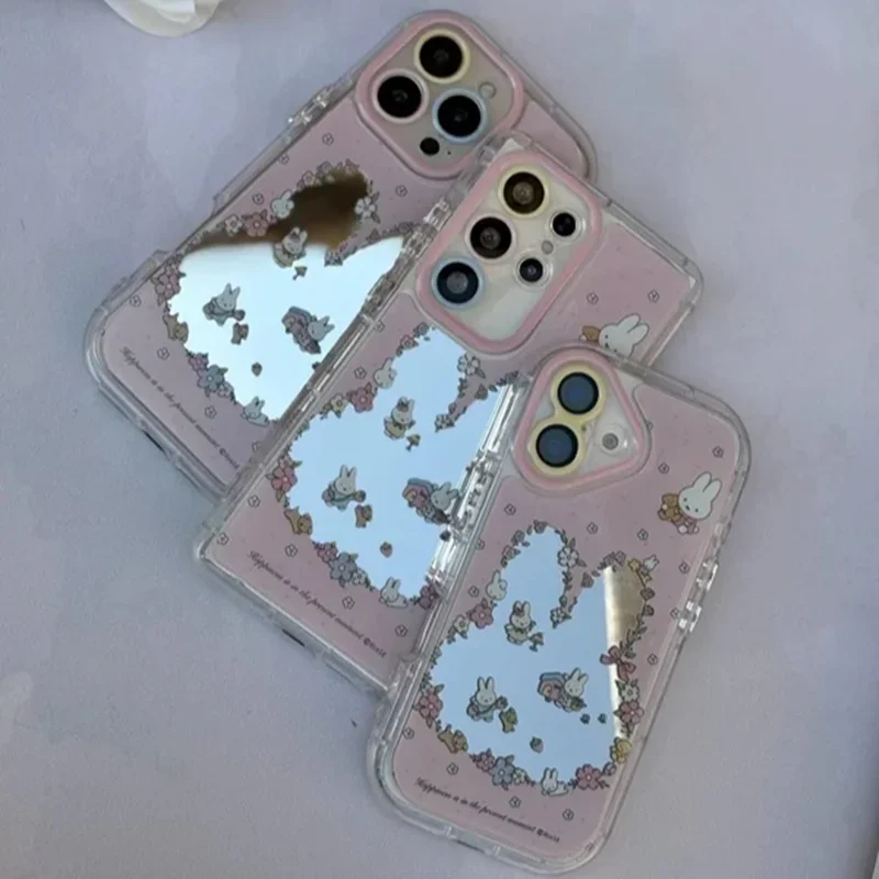 قاب گوشی سامسونگ آینه ای cute bunny✨