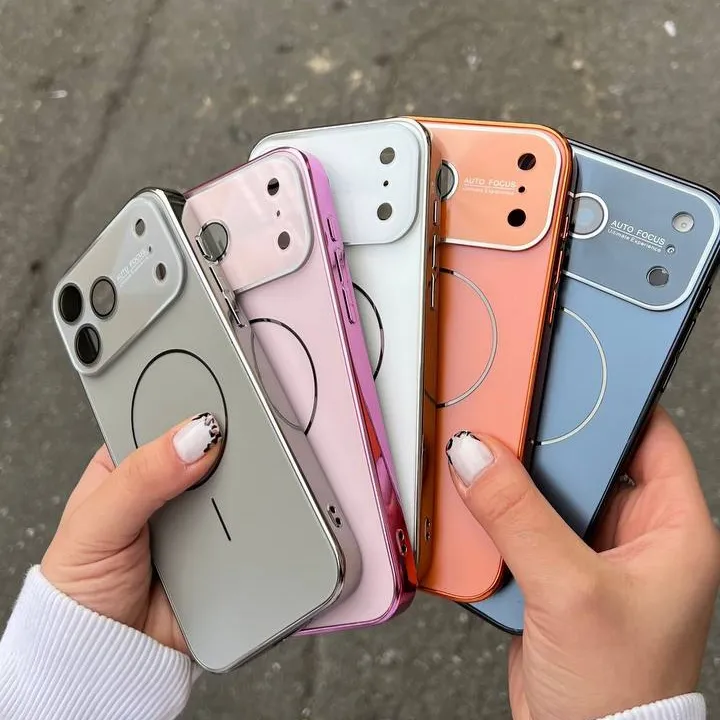 کاور گوشی آیفون AUTO FOCCUS دارای گلس محافظ دوربین