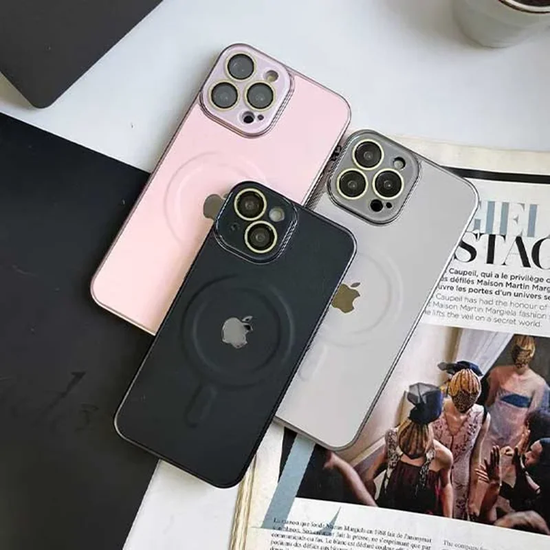 گارد آیفون چرم مگ سیف