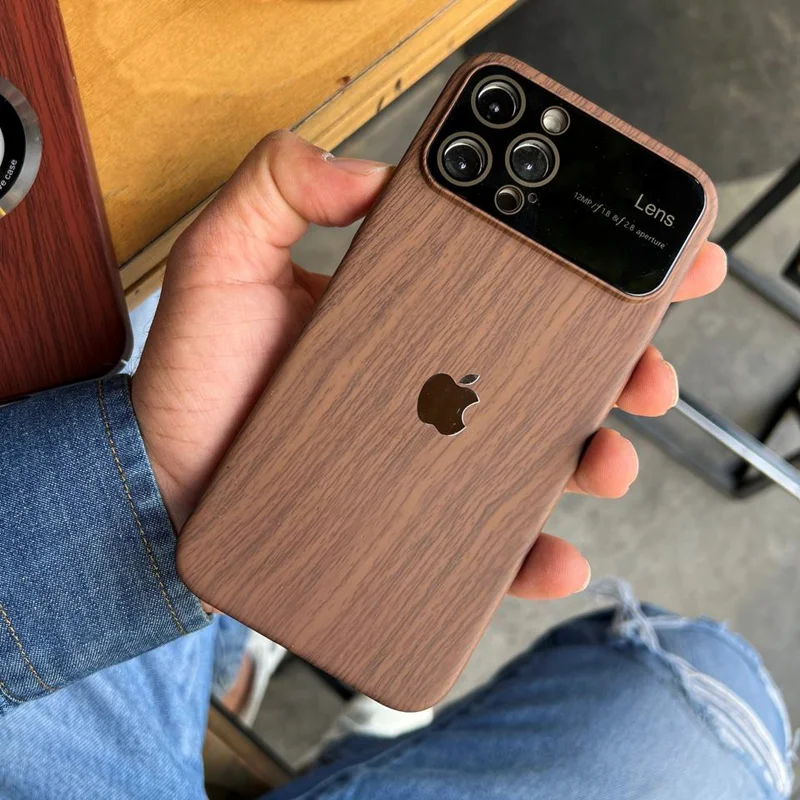 قاب گوشی آیفون Wooden Simple