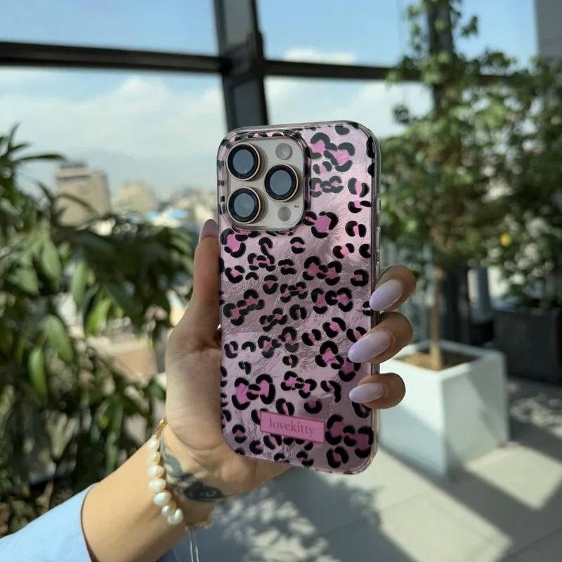 قاب موبایل آیفون love kitty