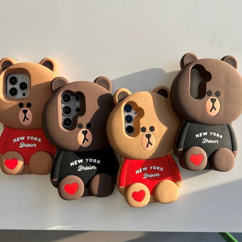 کاور گوشی آیفون bear New York