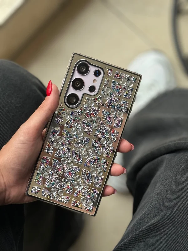 قاب گوشی آیفون سواروسکی رنگی Swarovski