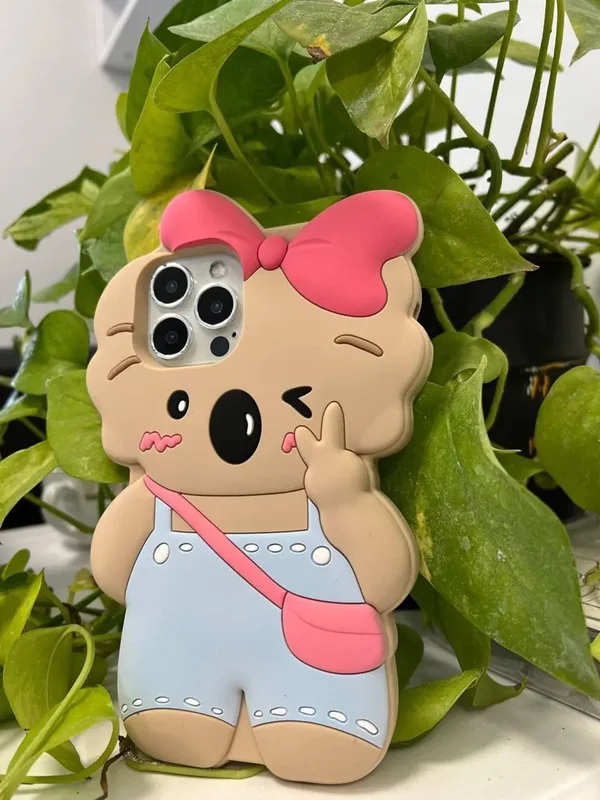 کاور گوشی آیفون سیلیکونی کوالا بازیگوش