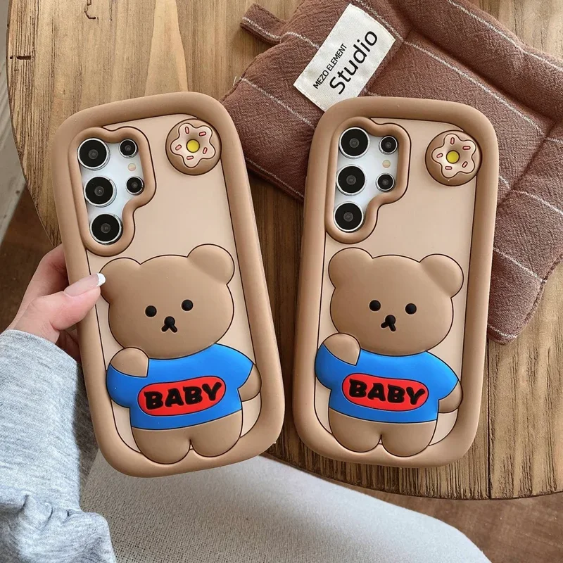 بکاور گوشی سامسونگ Bear Donut Sam