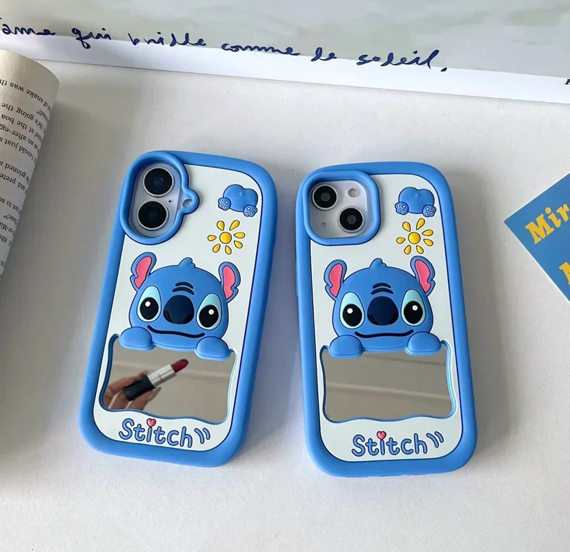 قاب موبایل آیفون استیچ آیینه ای