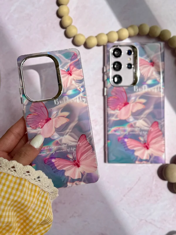 قاب گوشی سامسونگ پروانه لاکی