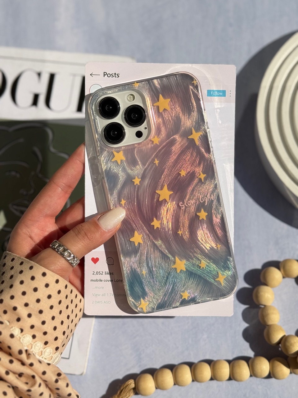 قاب گوشی آیفون star light