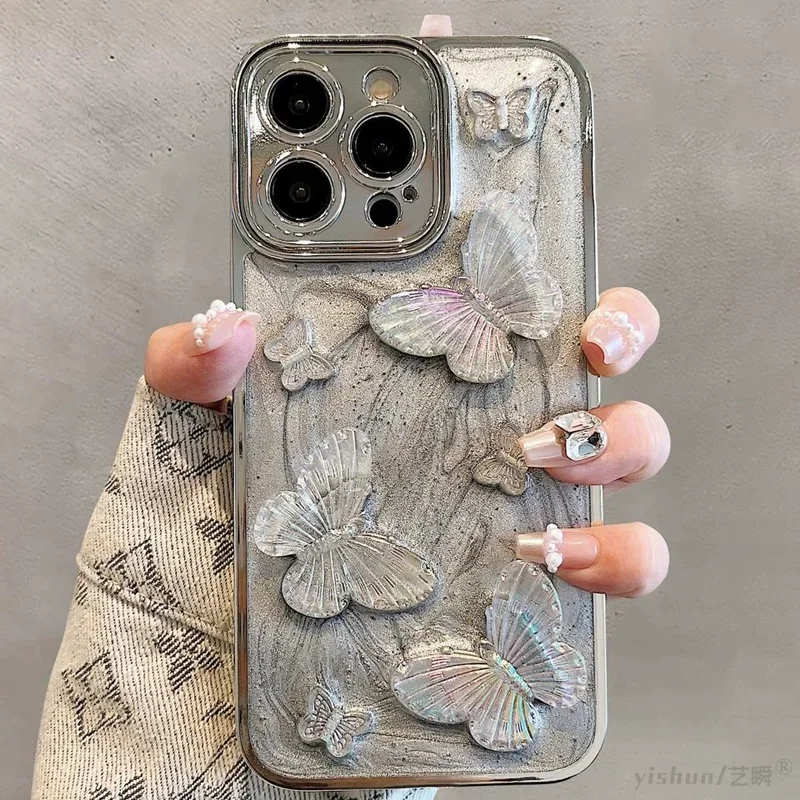 گارد گوشی آیفون Black Butterfly Onyx