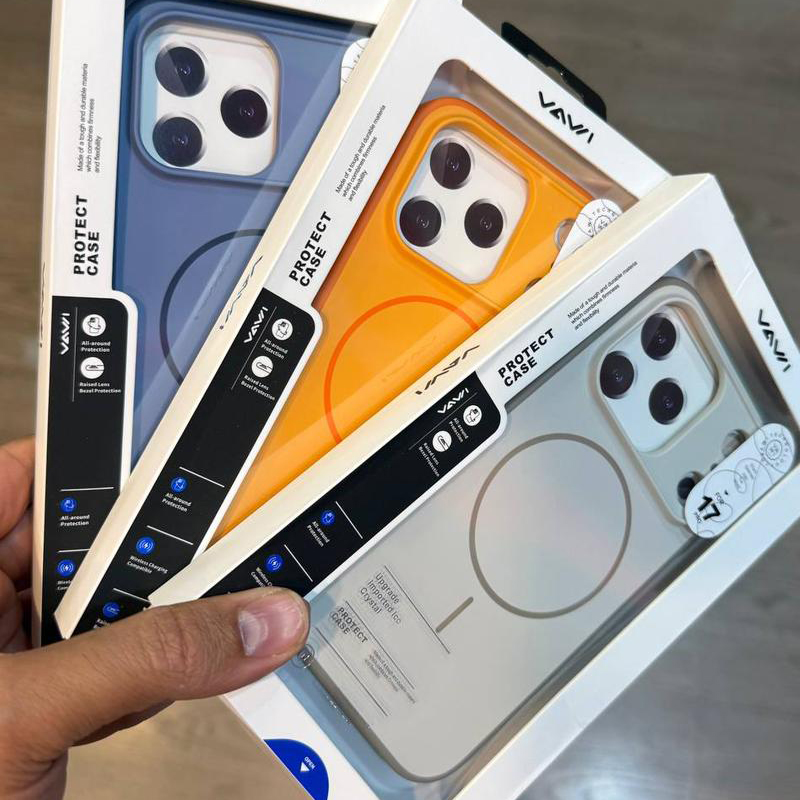 قاب گوشی آیفون مگسیف MagSafe ووی VAWI مدل فول کاور لنز