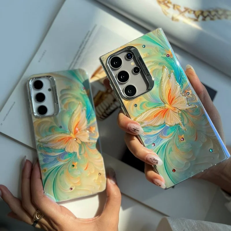 قاب گوشی سامسونگ پروانه مینیاتوری