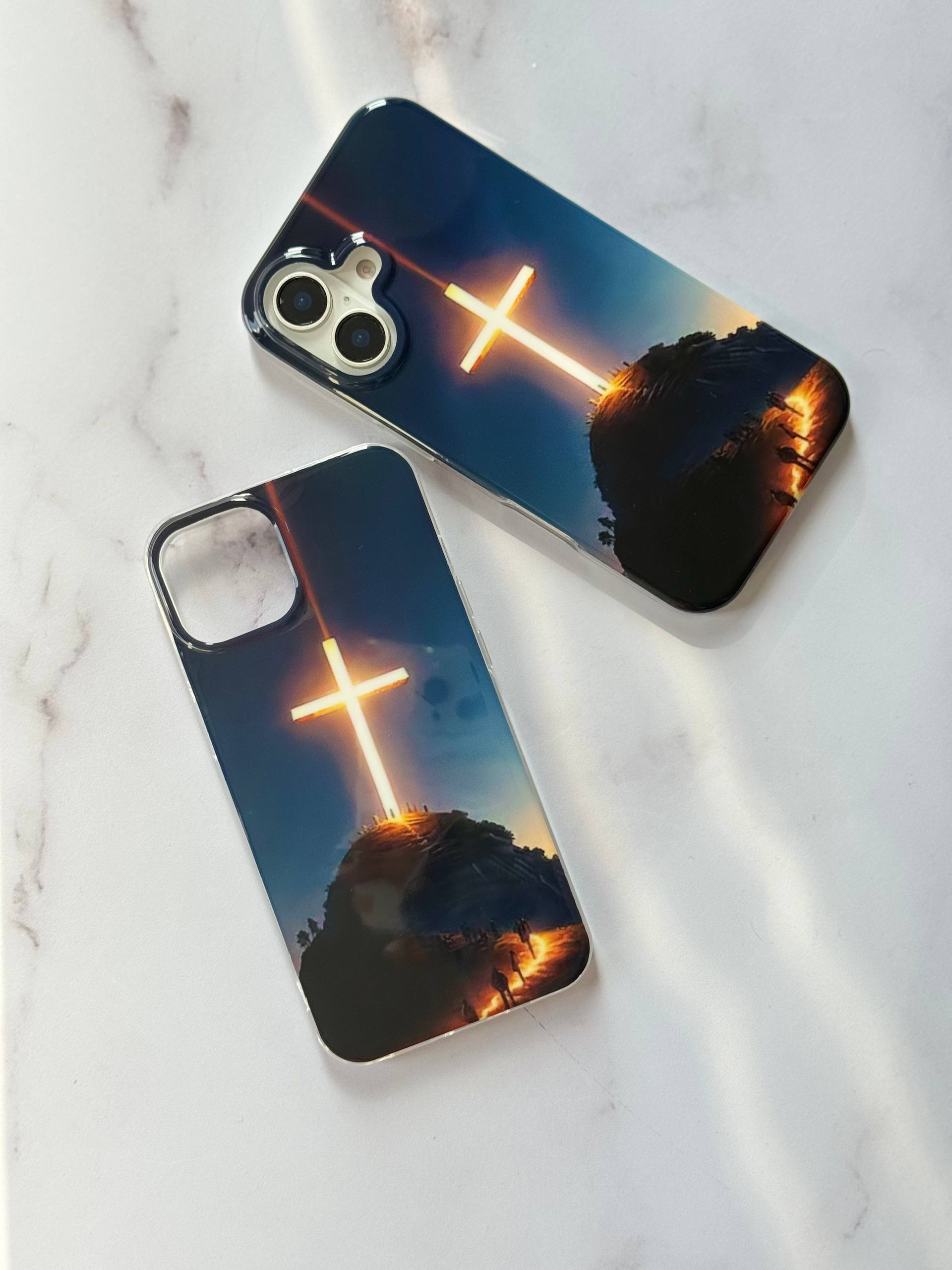 قاب آیفون صلیب نورانی