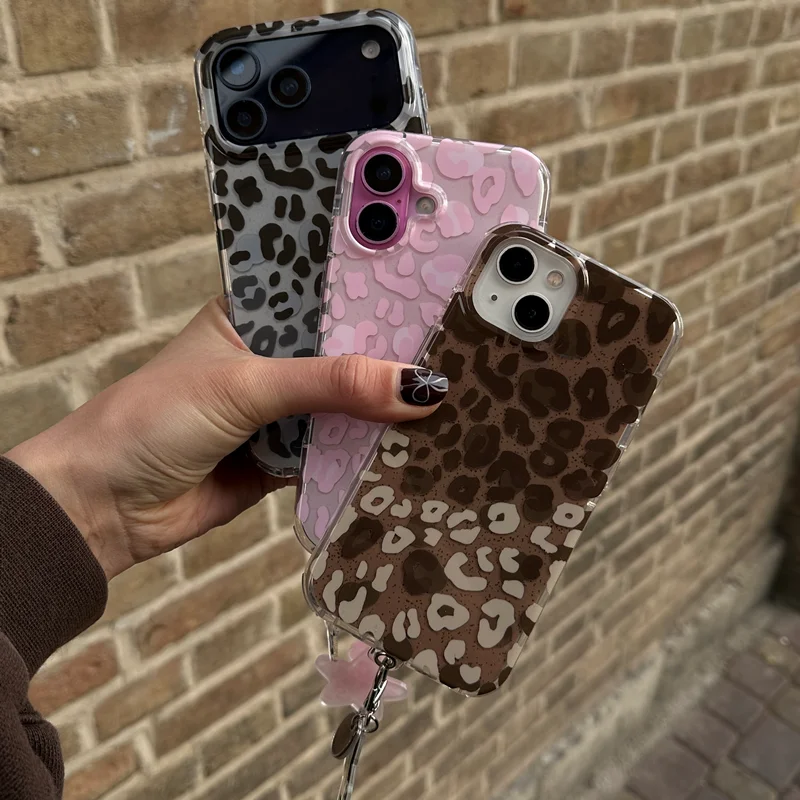 کاور گوشی آیفون minimal leopard