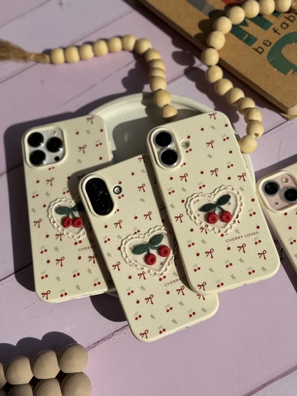 گارد گوشی آیفون Cherry Loves