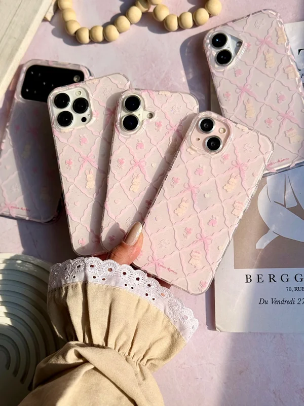 قاب موبایل آیفون Kawaii Bunny