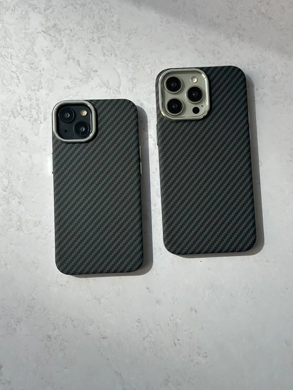 قاب موبایل آیفون پی سی فایبر کربن مگنتی