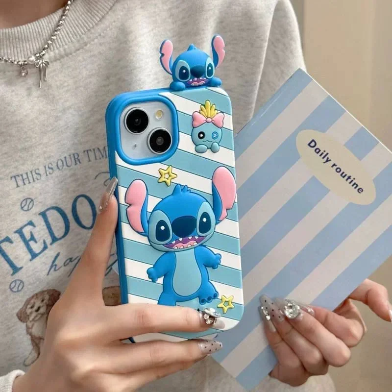قاب موبایل آیفون stitch smile