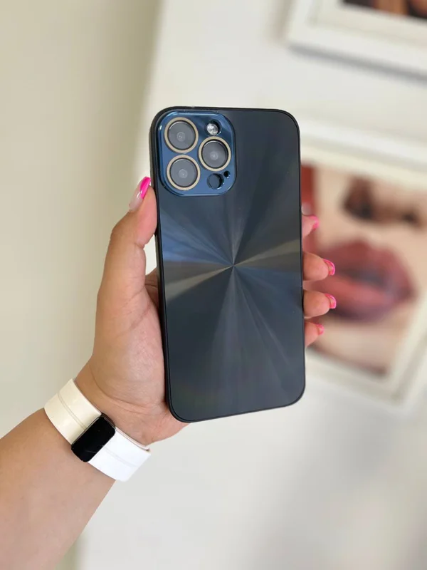 قاب آیفون لیزری مشکی