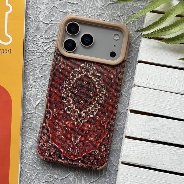 قاب آیفون قالیچه مخملی