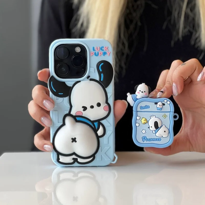 قاب موبایل آیفون Luck puppy سگ باسن برجسته