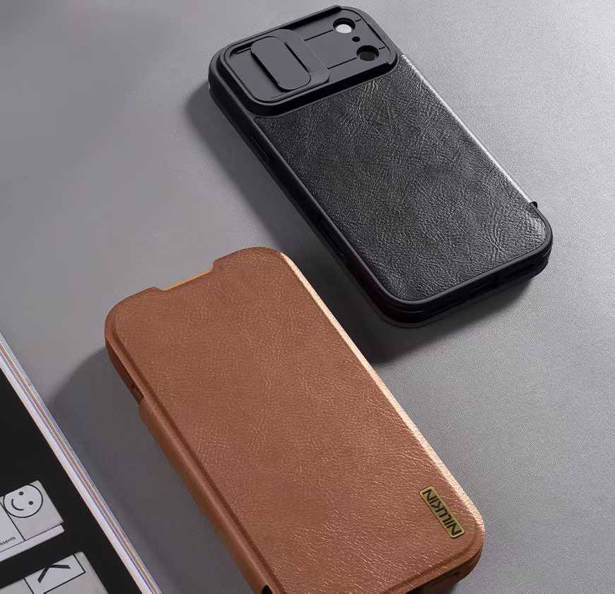 گارد گوشی آیفون nilkin leather case