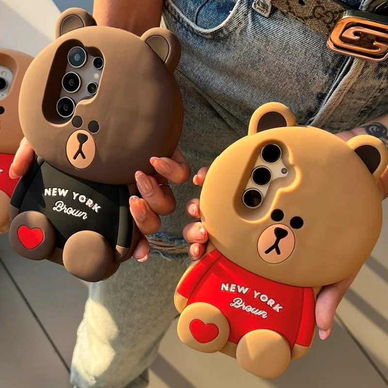 کاور گوشی سامسونگ bear New York