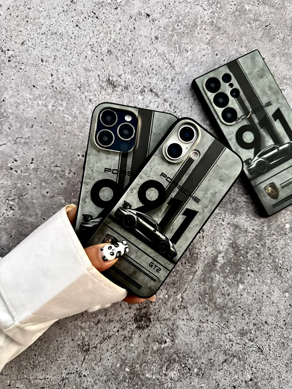 کاور گوشی آیفون قاب پورشه 911